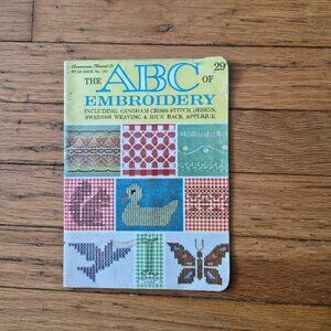 Vintage "The ABC of Embroidery" Booklet